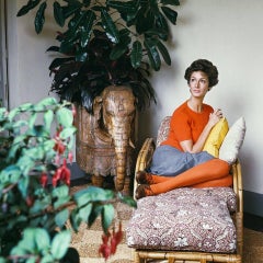 Marella Agnelli, 1967, Small Archival Pigment Print