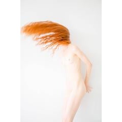 RED! #2- Nude Portrait Color Photograph 11