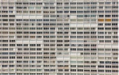 Used Balconies. Areal Architecture limited edition color photograph