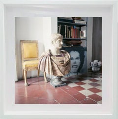 Untitled #29 Cy Twombly in Rome Portrait Color Photograph