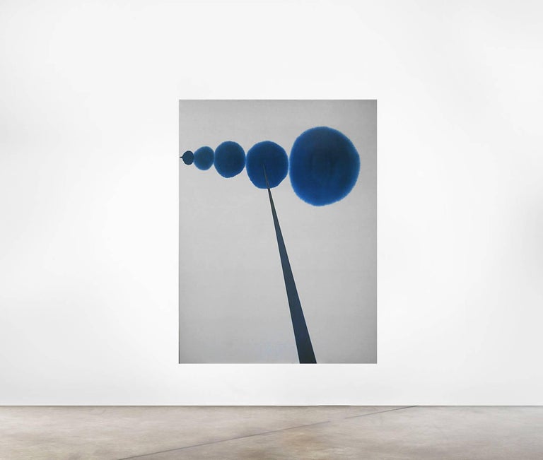 Lluis Lleó Abstract Painting - Midi, Oil on canvas