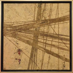 Healing Process, Framed Mixed Media on Canvas, 2015