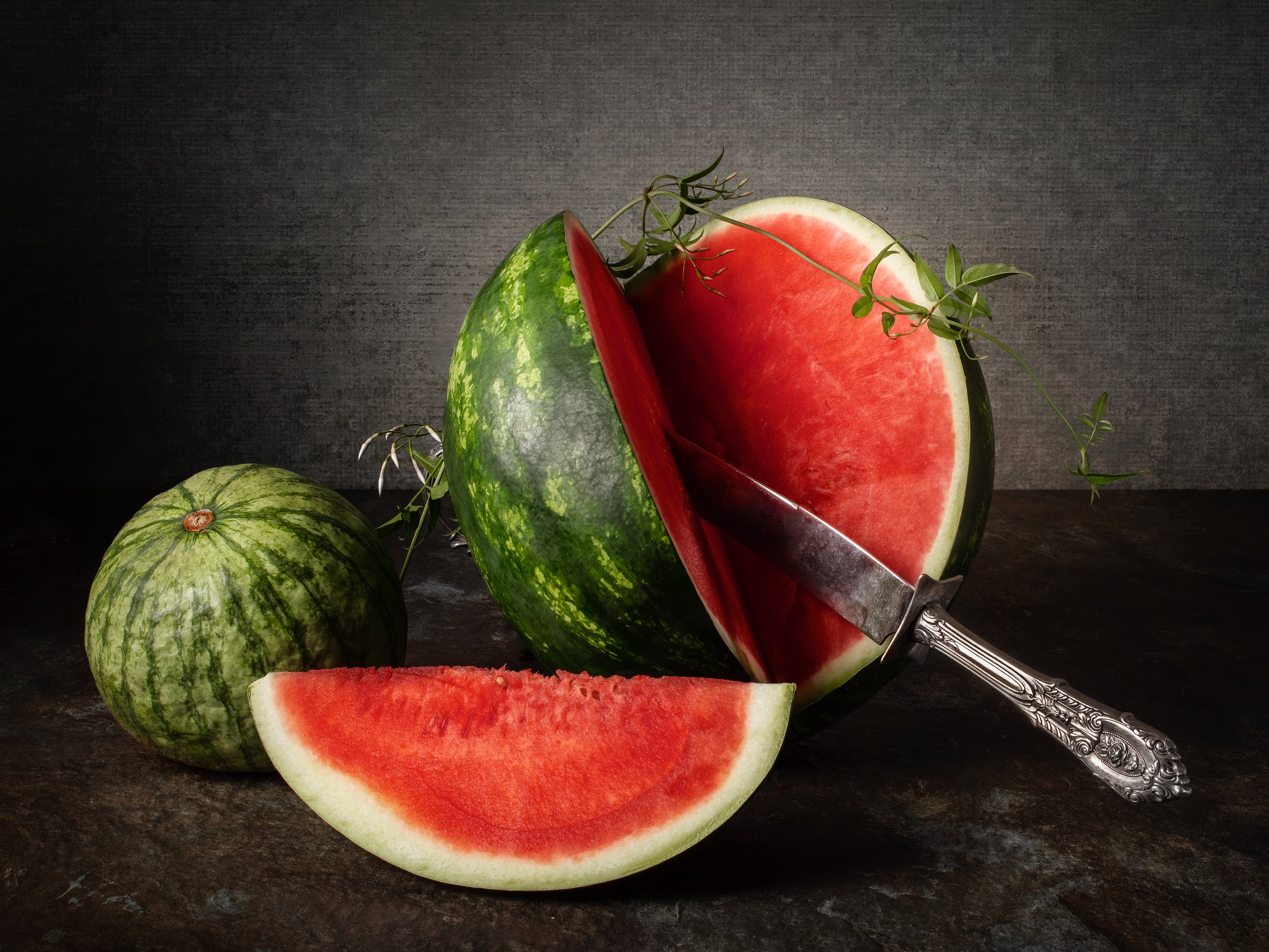 Patilla. Aus der Serie „Bodegones“ – Farbfotografien von Stillleben Serie