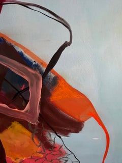 Asimetrias #5. Mixed Media Canvas Painting