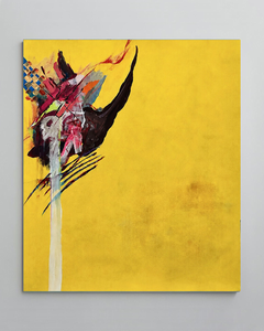 Asimetrias #6. Mixed Media Canvas Painting