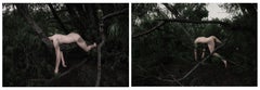 Engulfment Cordoba 5 and 7, Nude Color Photograph Diptych