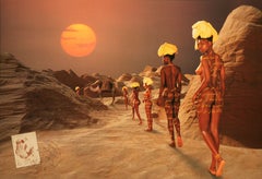 The Warm Landscape Triptych (Kenya, Saudi Arabia and Kyoto)