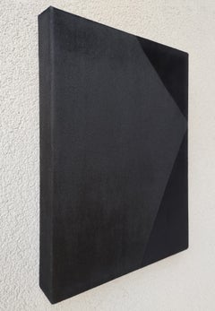 „Soft Form 1“ aus der Serie „Achromatische Velours-Gemälde“