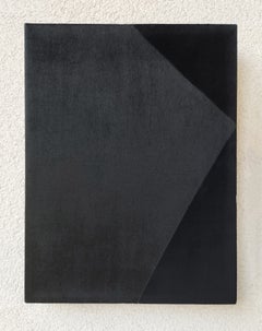 „Soft Form 1“ aus der Serie „Achromatische Velours-Gemälde“