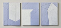 Achromatic Variation 2, 3 & 10. Triptych. From The Painting series