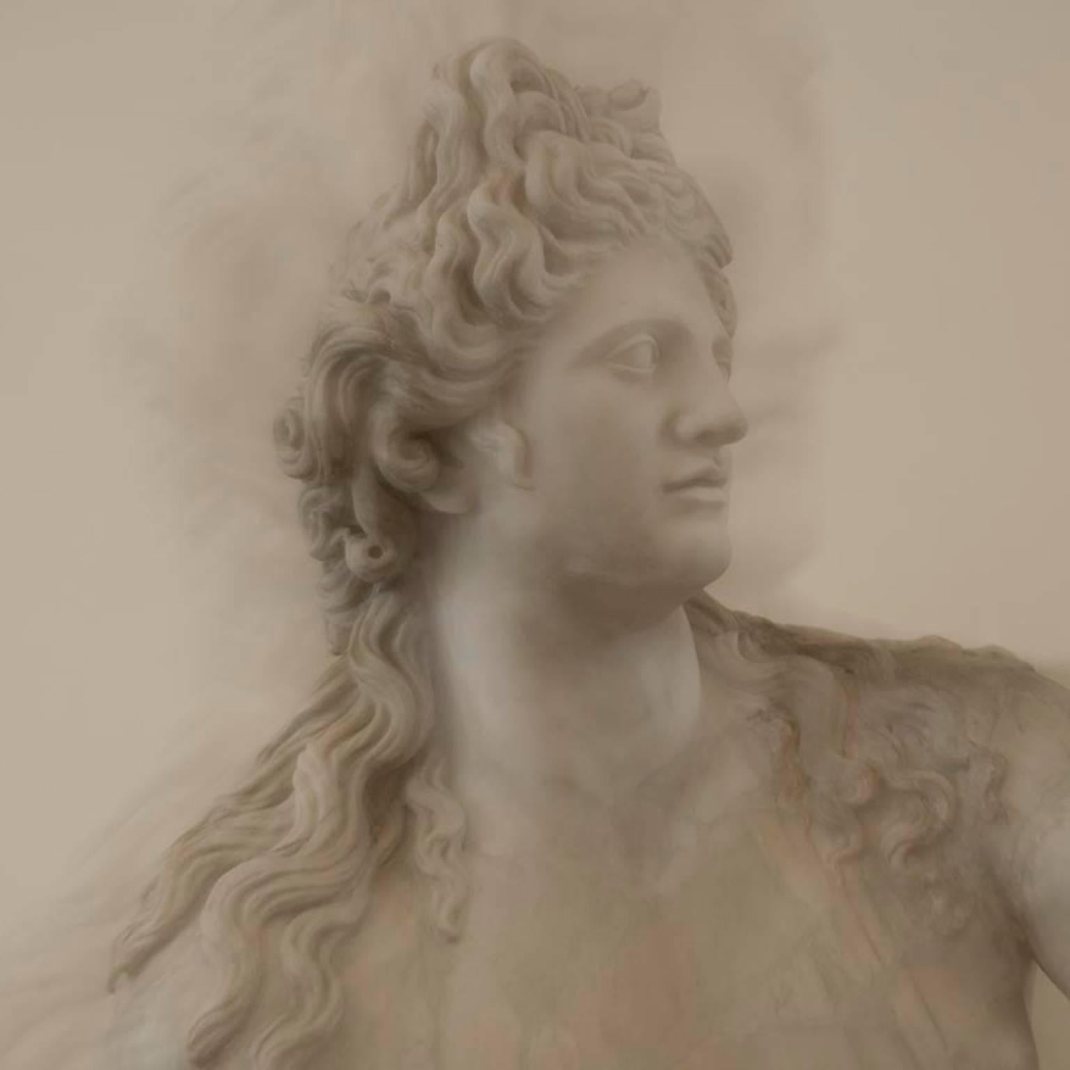 Luca Artioli Color Photograph - Roman Statue Study, 6 Abstract Figurative Color Limited Edition Photograph