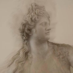 Roman Statue Study, 6 Abstract Figurative Color Photograph, 2016 