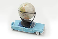 'World Car' Castelloland- Contemporary Color Photograph