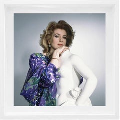 French Actress Catherine Deneuve, 1985, Framed Archival Pigment Print