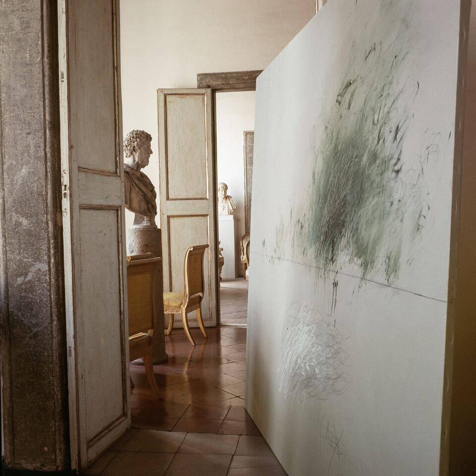 Horst P. Horst Still-Life Photograph - Cy Twombly in Rome 1966 - Untitled #13