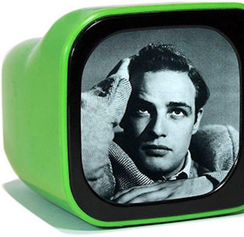 Marlon Brando. La série CastelloLand. Photographie numérique à collage de couleur en vente 2
