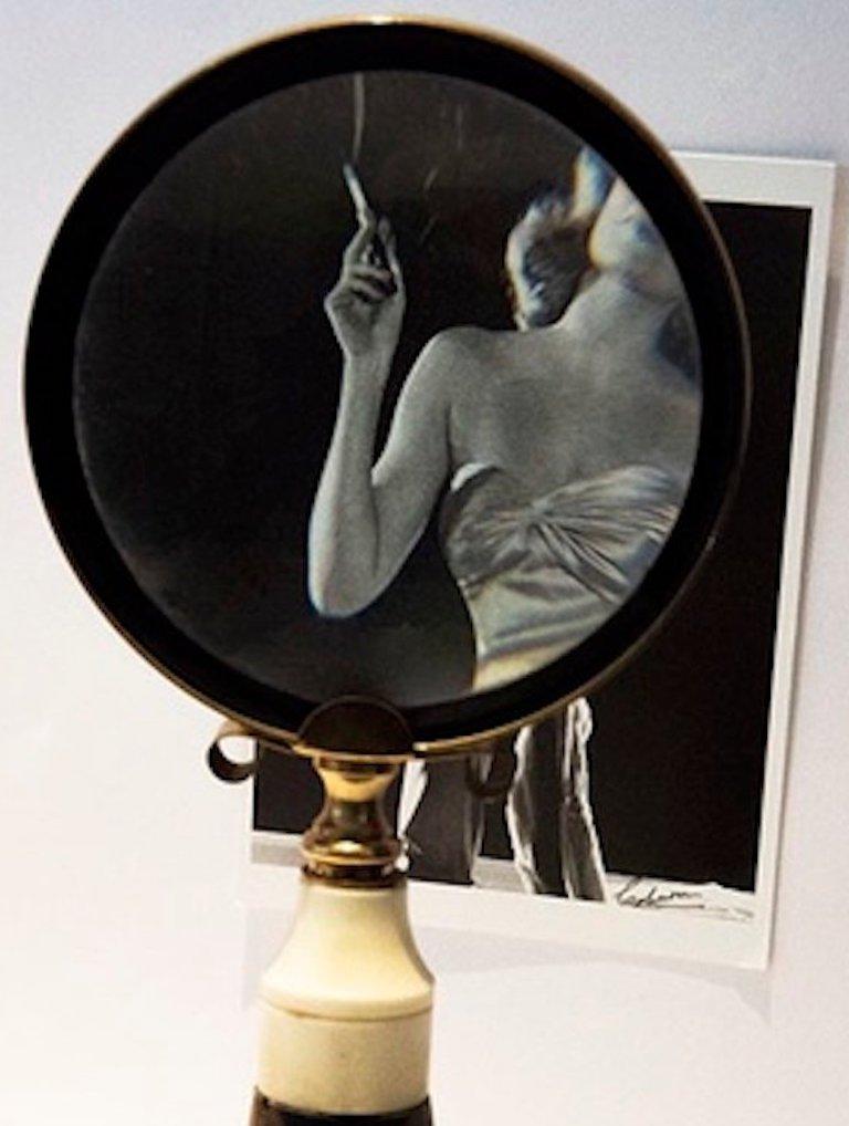 Rita Hayworth, Die Castelloland-Serie. Digitale Collage-Farbfotografie (Zeitgenössisch), Photograph, von Paloma Castello