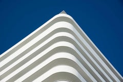 Miami Stripes 2, Large Color Abstract Architectural Photograph, 2016 