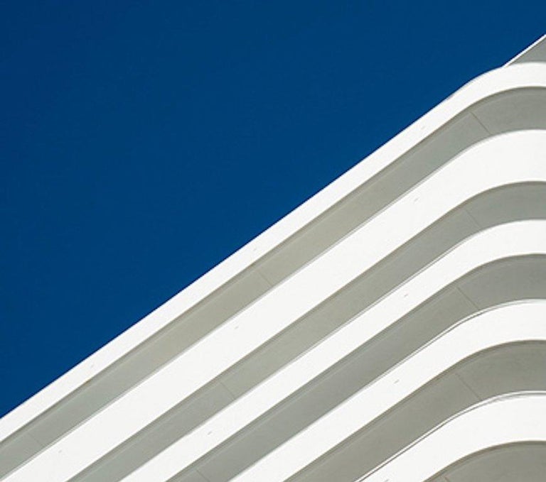 Miami Stripes 2 Large Color Abstract Architectural Photograph 2016