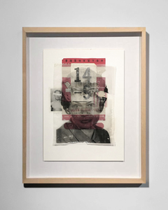 One Dozen Dreams, Mixed Media Collage Portrait