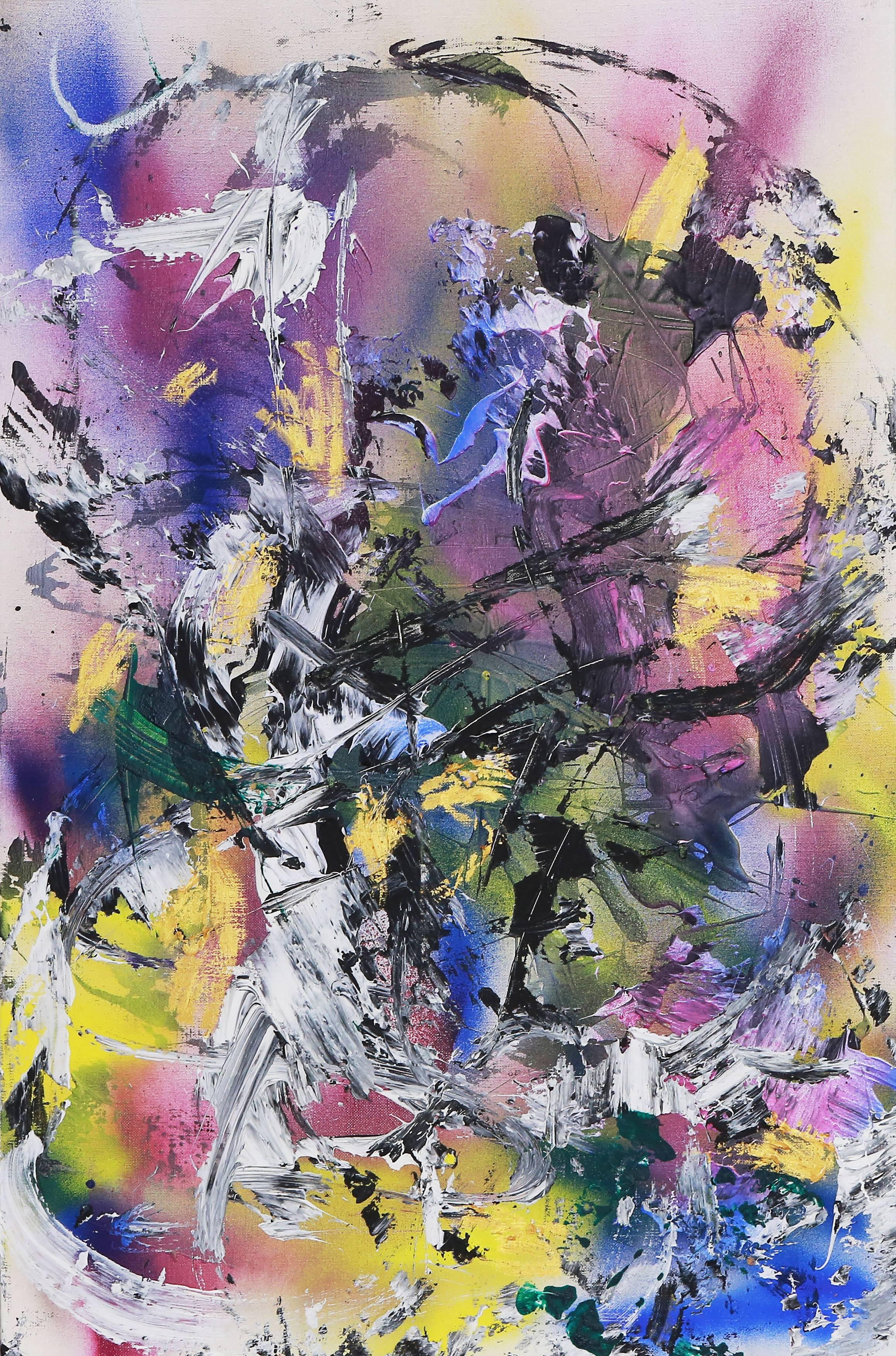N7. Beautiful Chaos - Painting by Yunjung Lee