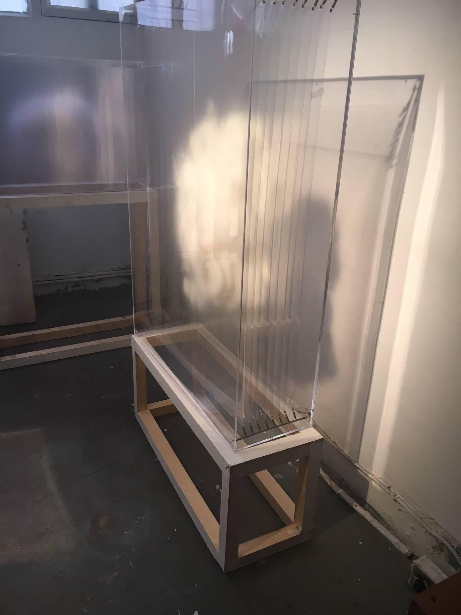 Nube (Zeitgenössisch), Mixed Media Art, von Isabel Alonso Vega