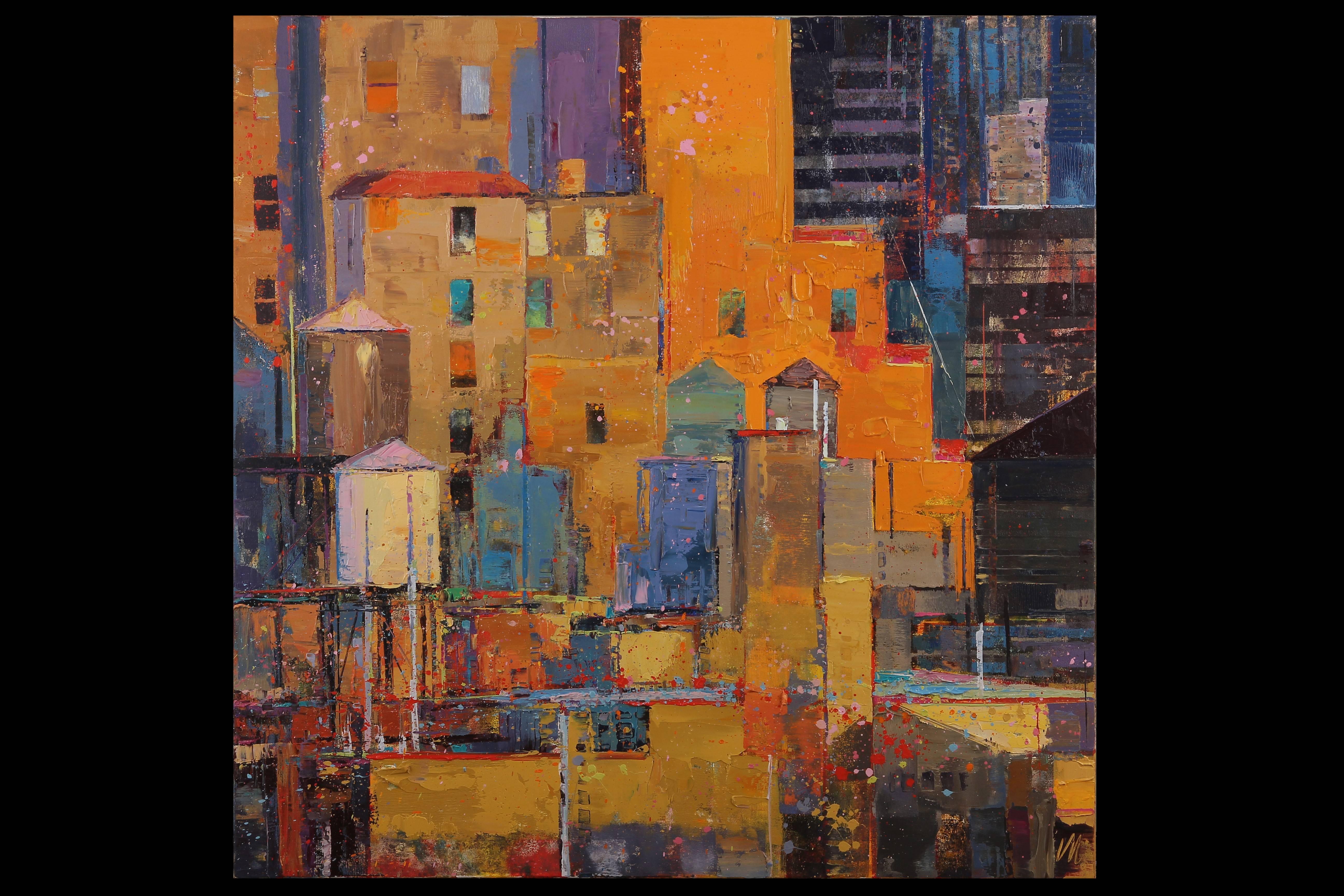 Sun Blast - Painting by Carolyn Meyer