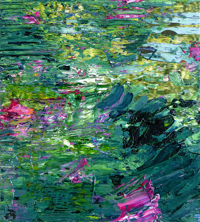 Water lilies - Mixed Media Art by Lorenz Spring