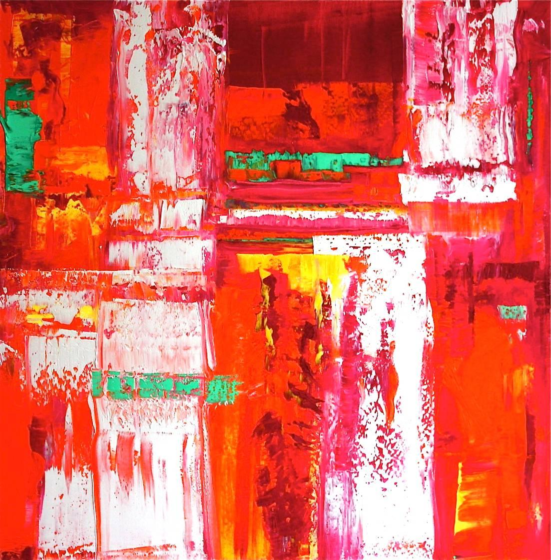 Linda Holt Abstract Painting - Large Abstraction 2