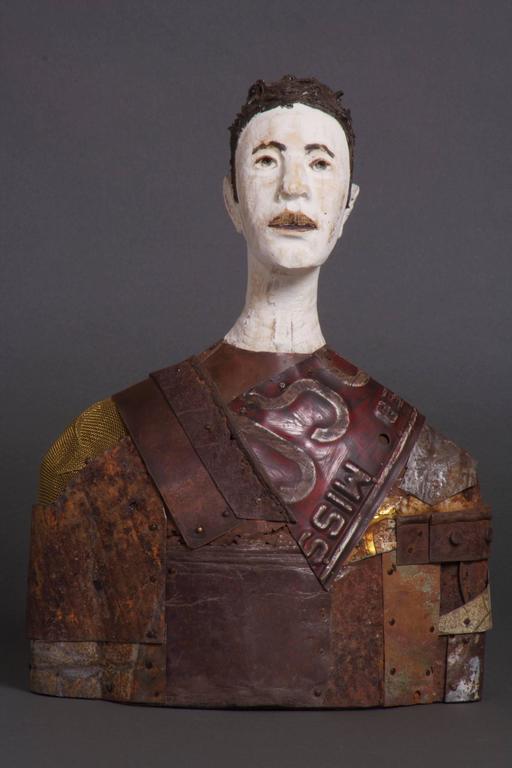 Joe Brubaker Figurative Sculpture - Jorge