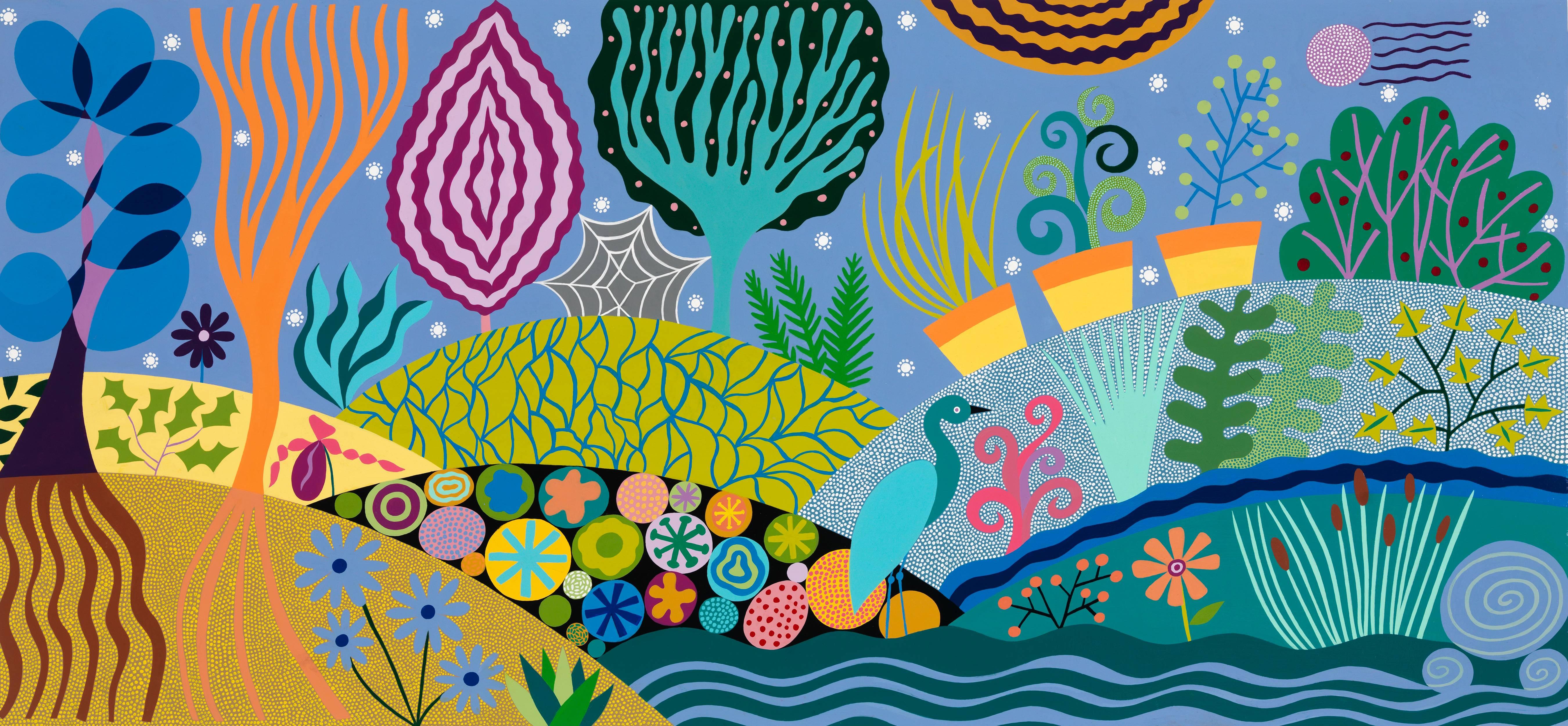 In and Around the River - Art by Lisa Houck