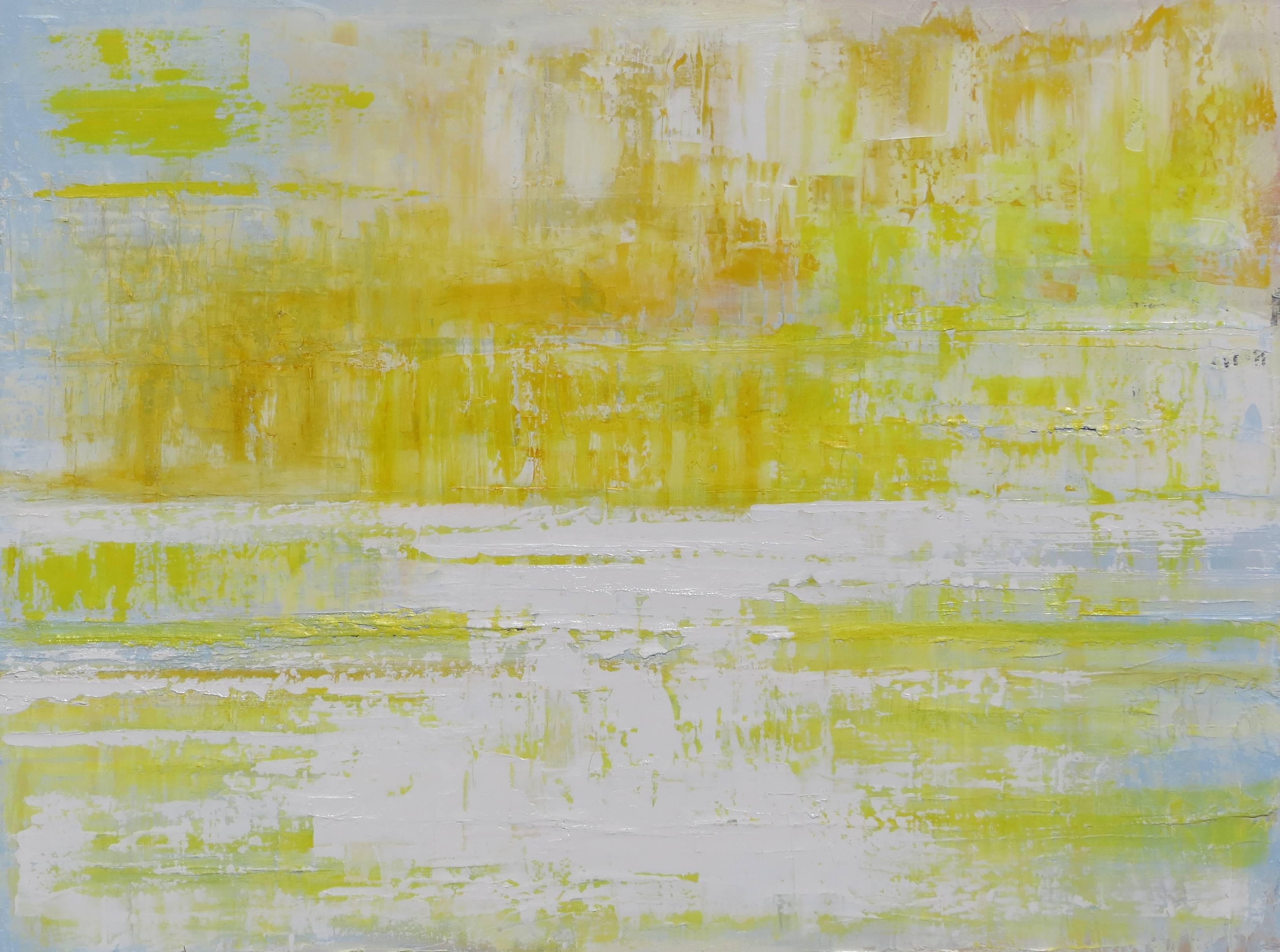 Barbara Sussberg Abstract Painting - Brilliant Summer Day