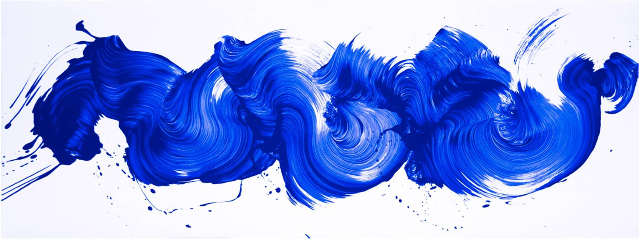 James Nares Abstract Print - I'm Blue