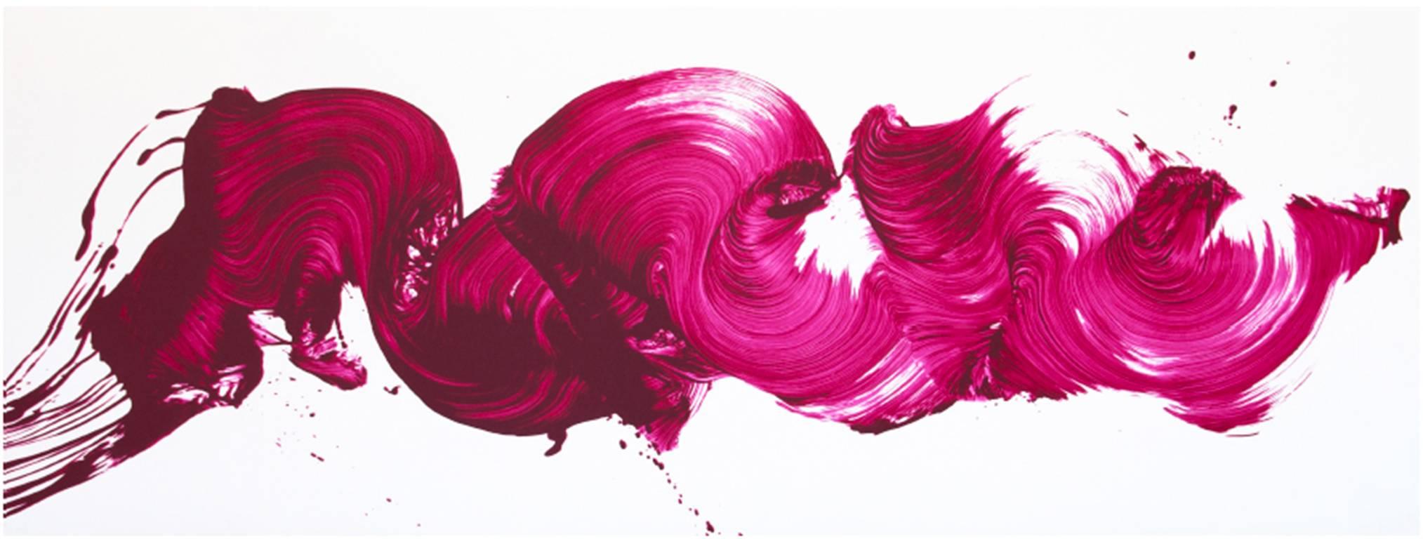 James Nares Abstract Print - Girl About Town