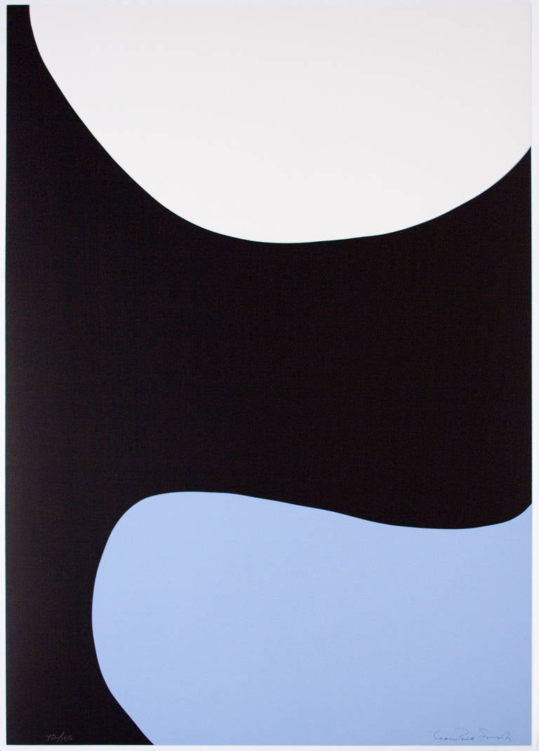 Leon Polk Smith Abstract Print - Color Forms (D)