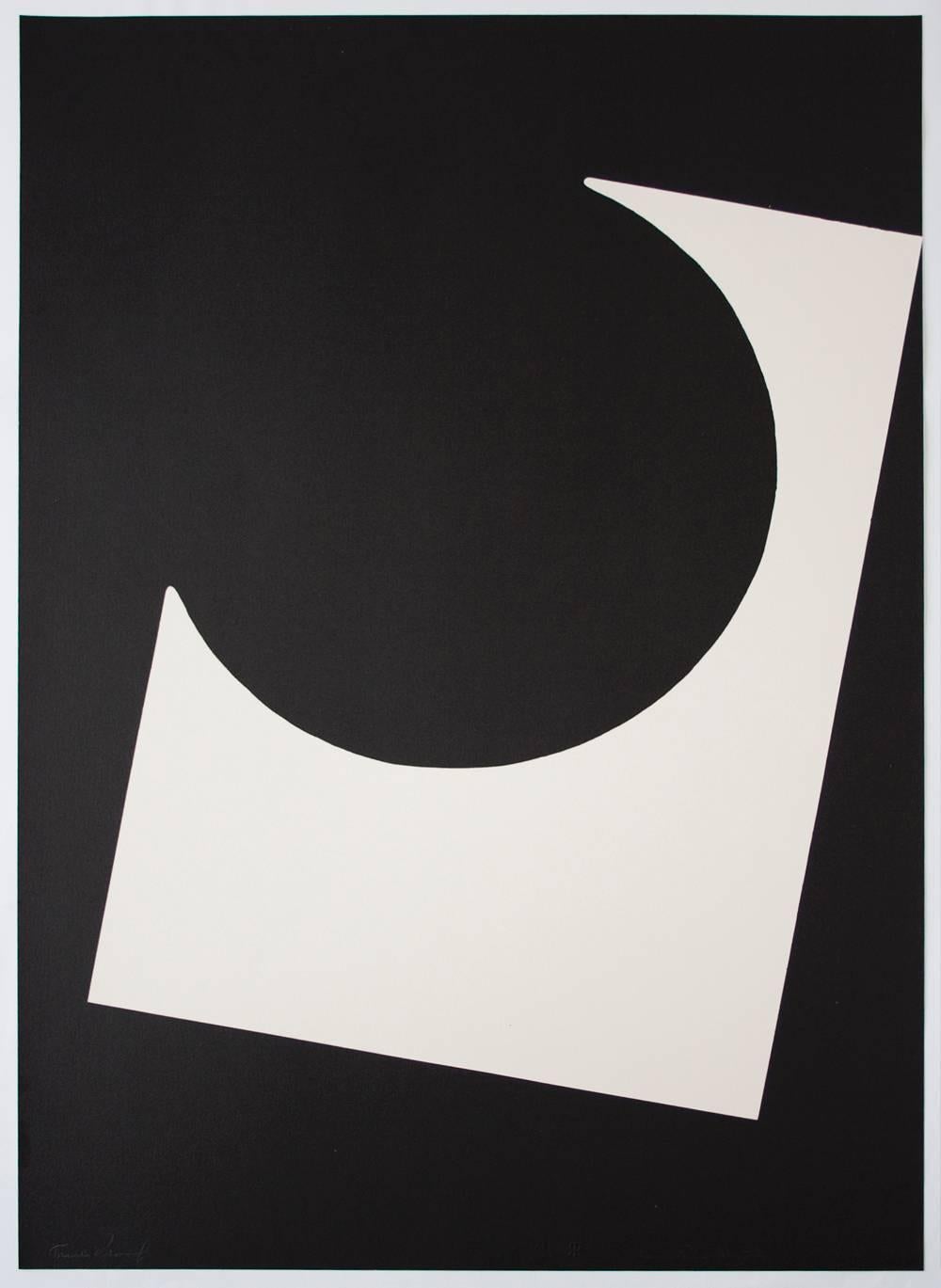 Leon Polk Smith Abstract Print - Untitled (Tamarind B)