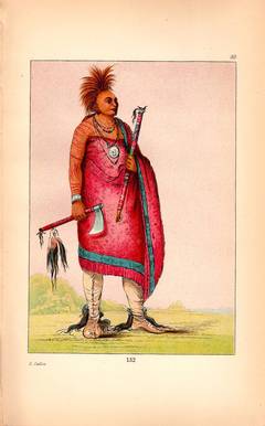 Osage Chief- Tchongtassabbee (The Black Dog)