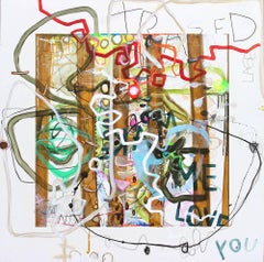Trashed - I Dare You Grafitti painting
