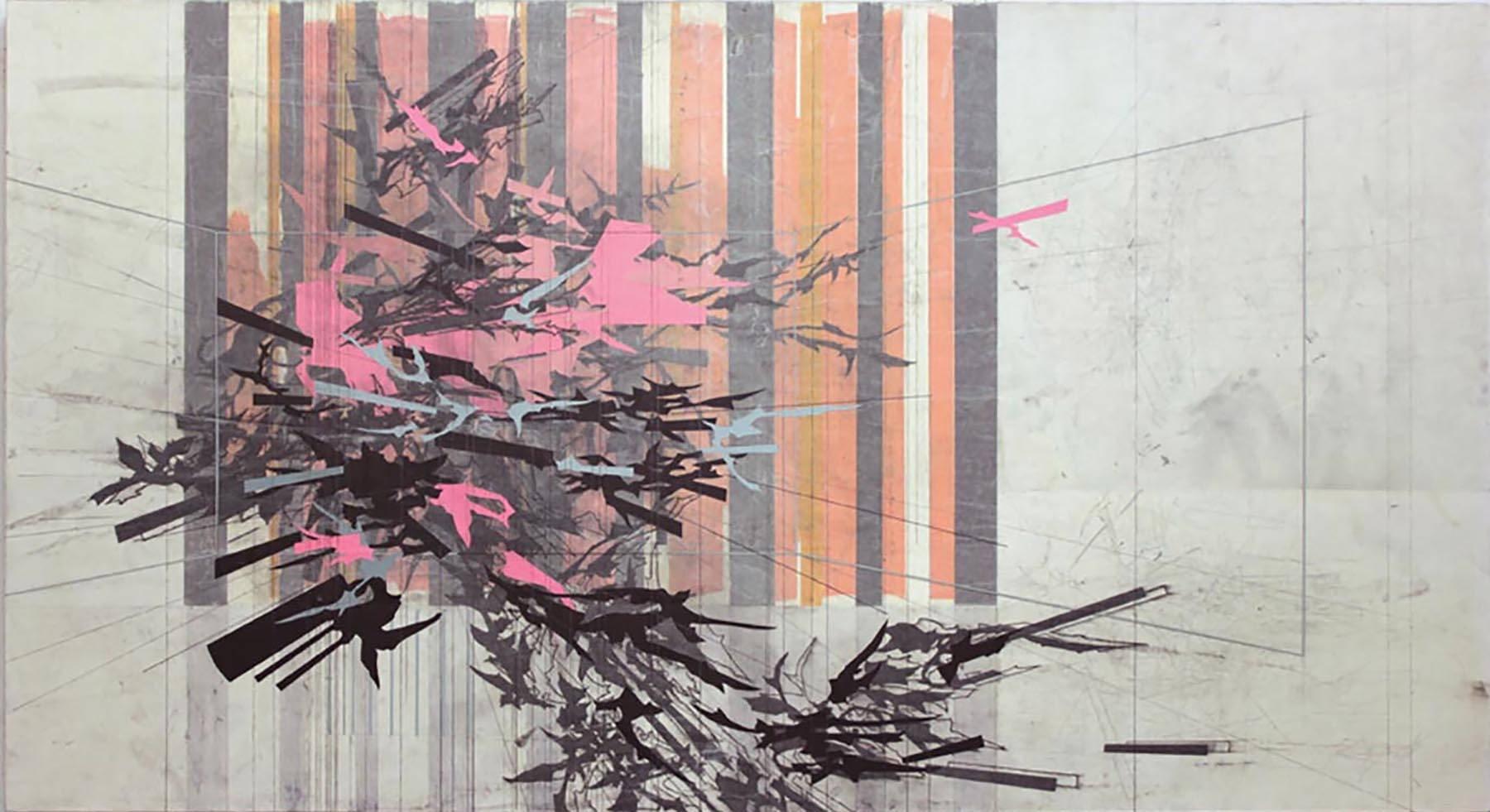 Geoffrey Detrani Abstract Painting - Hero's Welcome