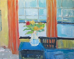 Interior Still Life and Sea