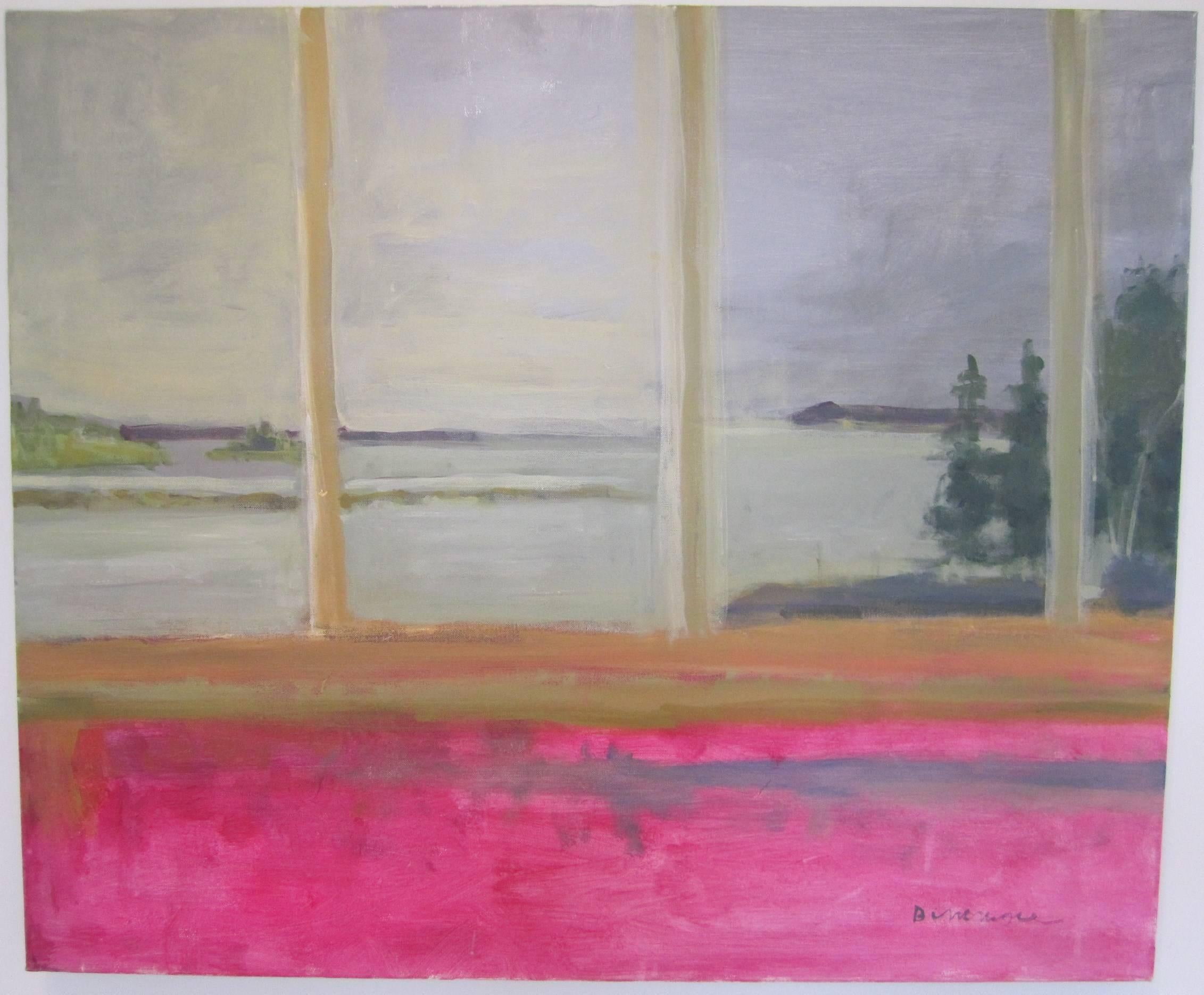 Stephen Dinsmore Landscape Painting - Window to Sea