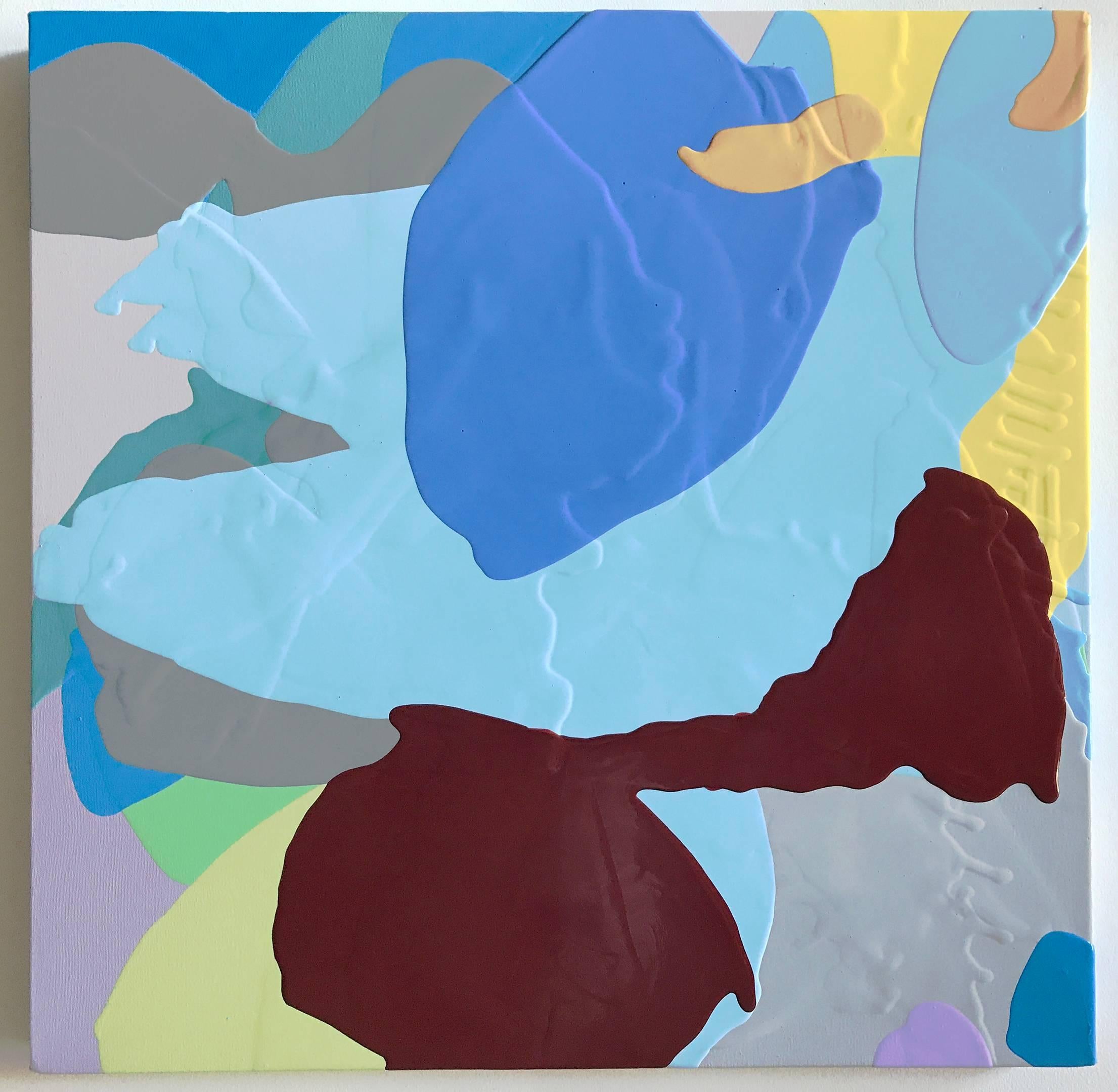 Carolanna Parlato Abstract Painting - Blueflower