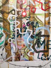 Trashed - I Dare You Grafitti painting