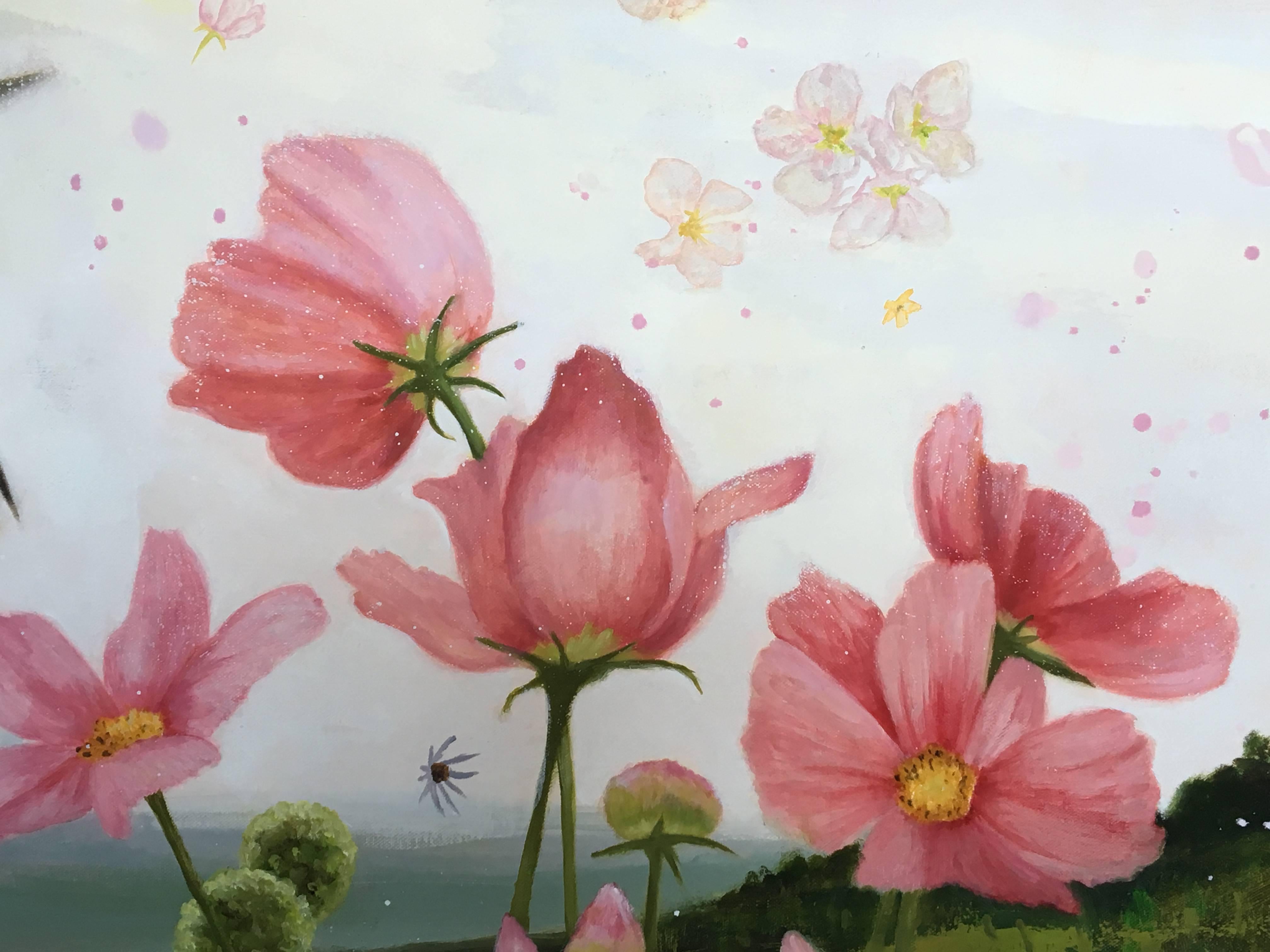 Wildflower - Painting by Eleanor Miller