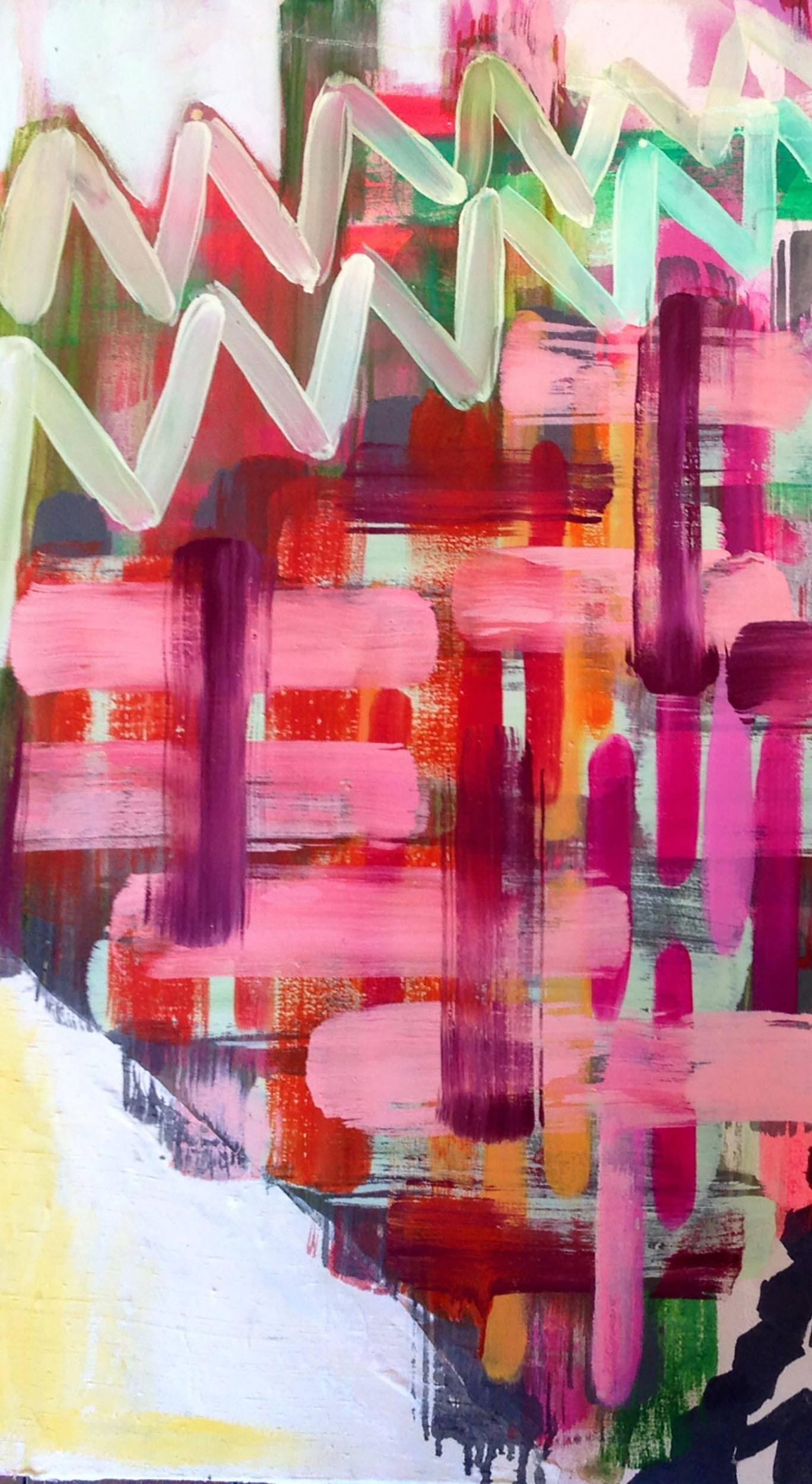 Prismatic - Contemporary Painting by Molly Herman