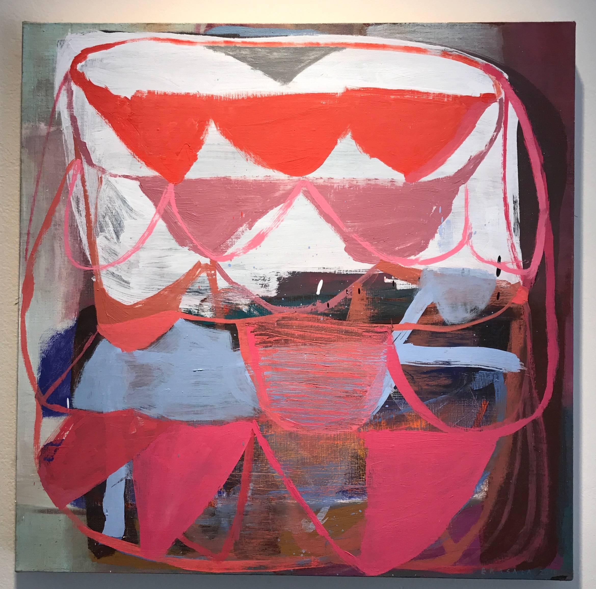 Terry Ekasala Abstract Painting – Witwengipfel