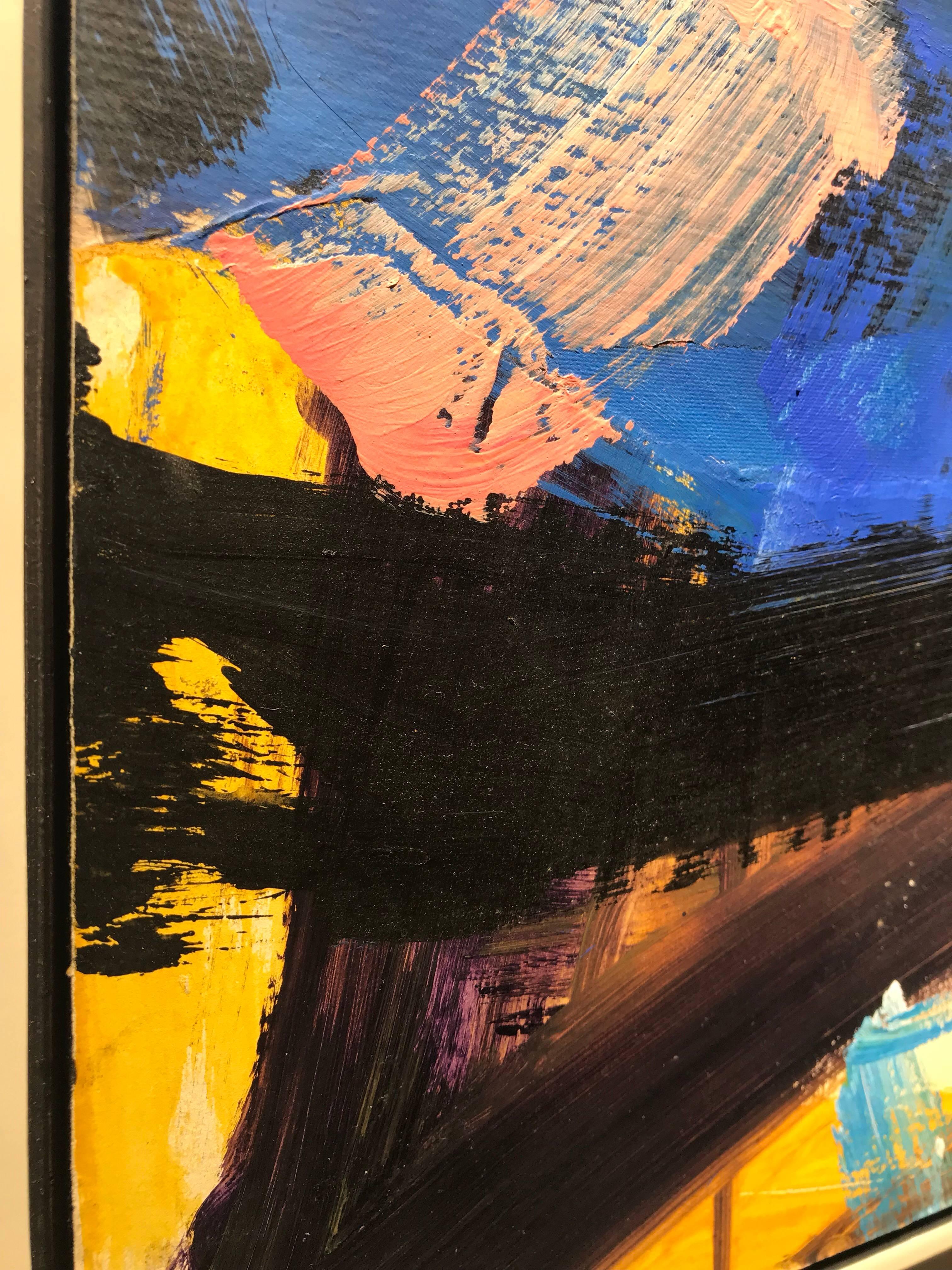 Provincetown II - Brown Abstract Painting by Franz Kline