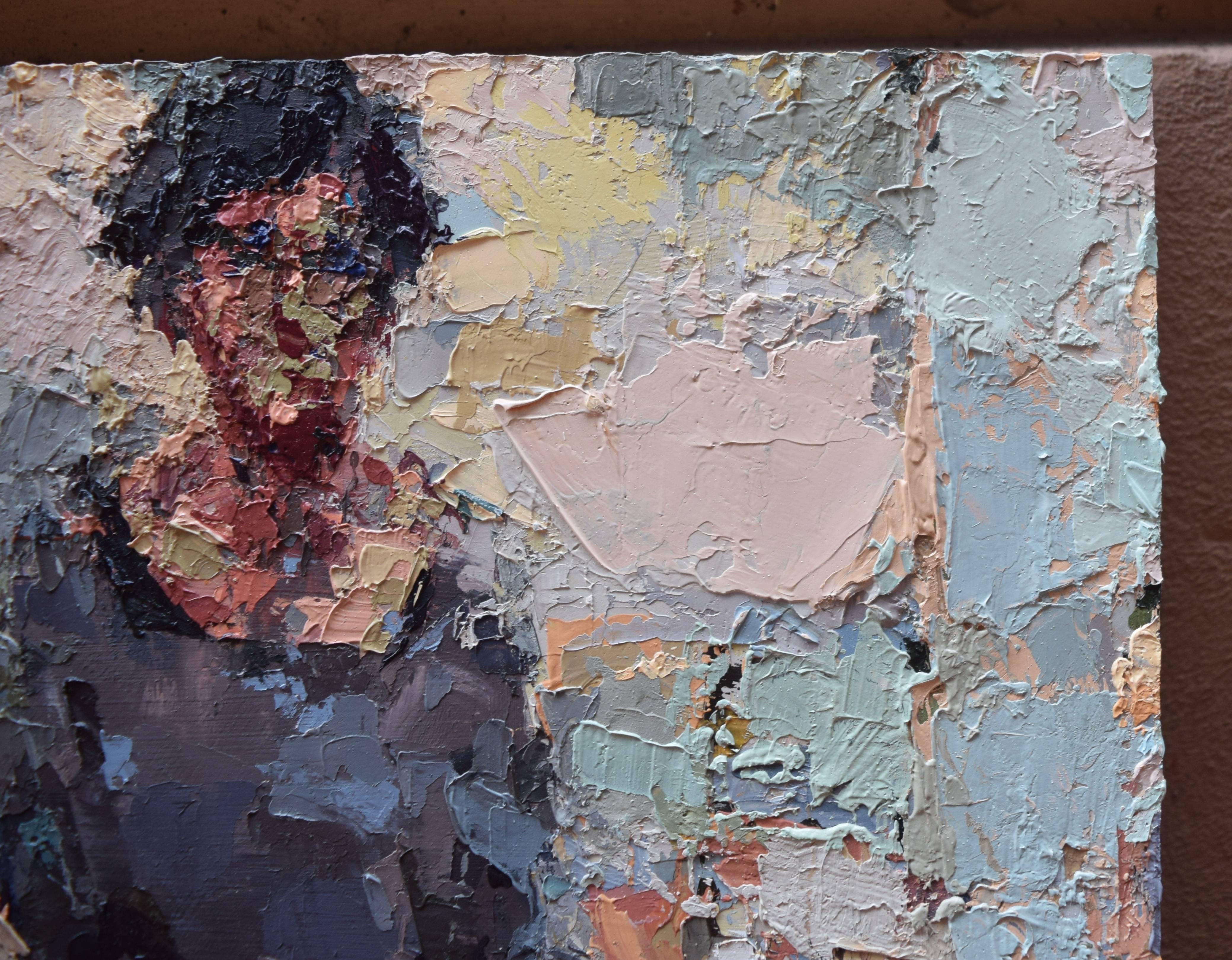 Black Mountain. Oil on board. 14 x 14 in. 2015