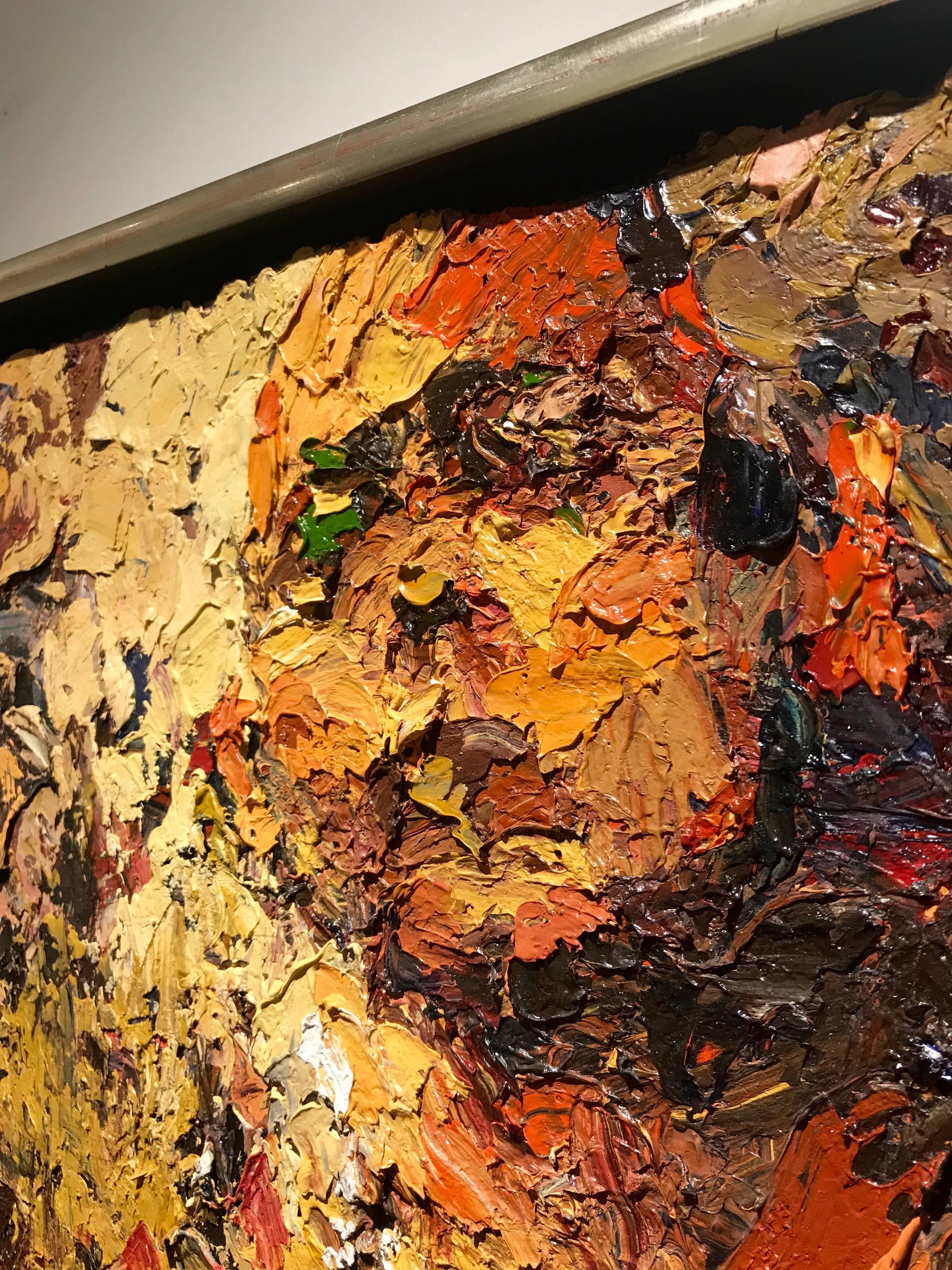 Thirty-Four - Expressionist Painting by Joshua Meyer