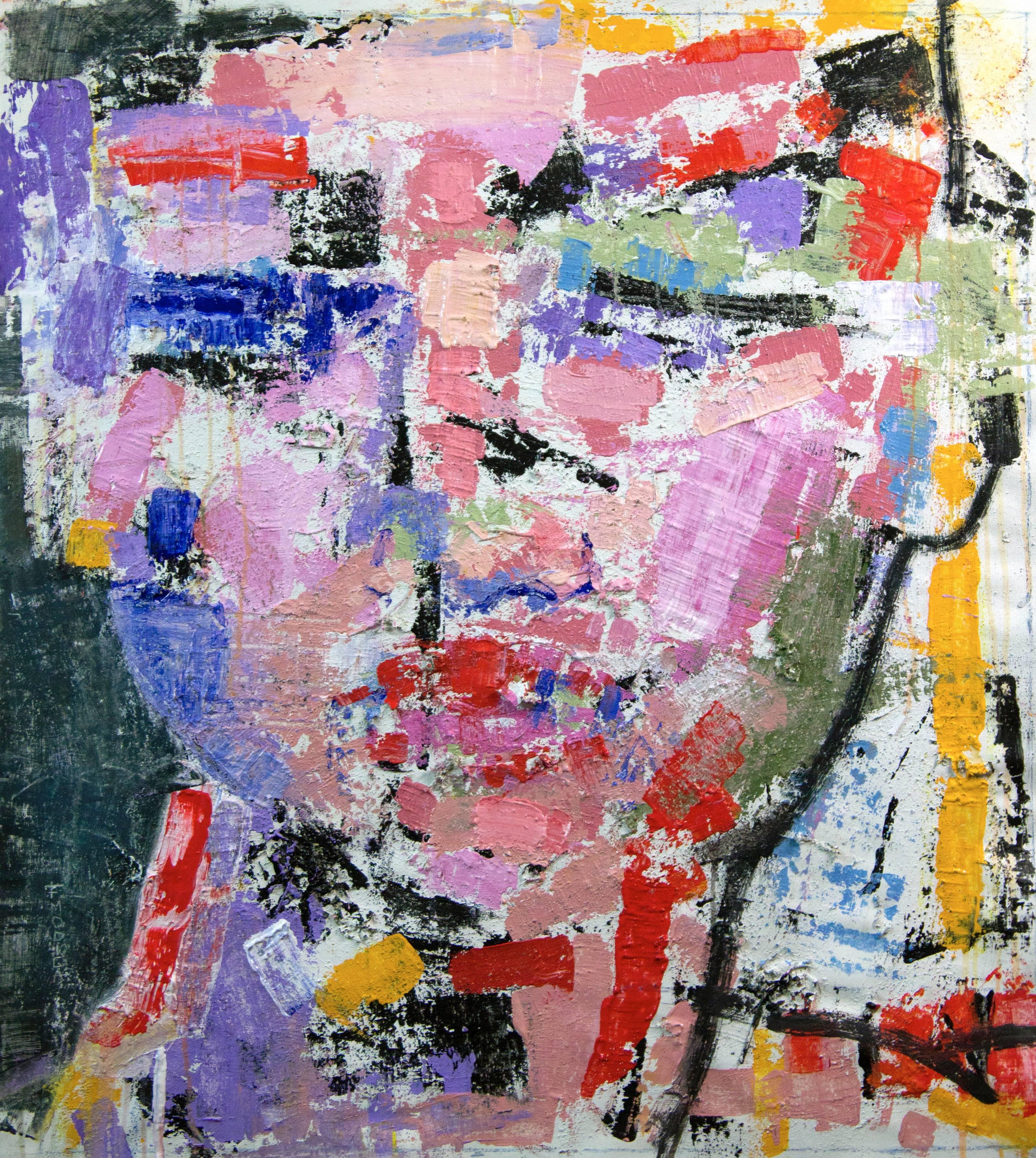 Fabio Modica Abstract Painting - Prisoner of Matter XVIII